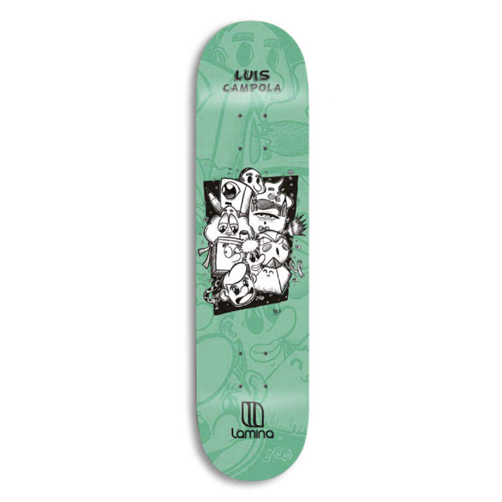 Shape Maple Lamina Doodle Luis Campola 8.125″ – Box SkateShop